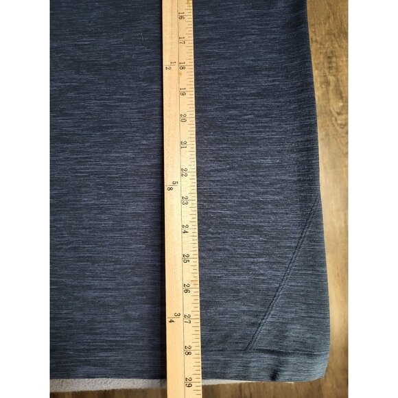LULULEMON Men's SZ XL Long Sleeve Navy Blue Shirt Performance Athleisure Activew - Picture 8 of 10